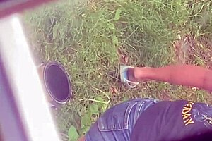 hot stepmom bending over hidden in candid view