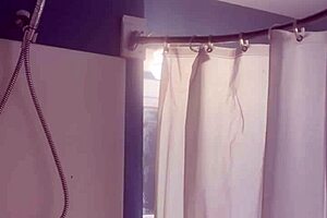 Detailed View Of Ivy19921 Bathing In The Retro Shower Scene From Blue Films