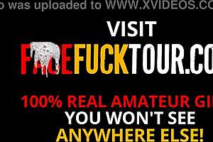 Ebony Teasing Before Intense Session