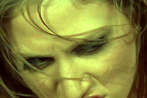 I can't believe this nympho with big boobs is jerking two cocks!