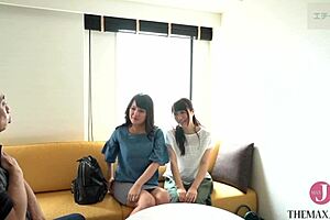 Manami Dacchu-No Nakadashi in Threesome with Older Men Store Clerk Picked Up in Shibuya Has Squirting Flood Alarm - Intro