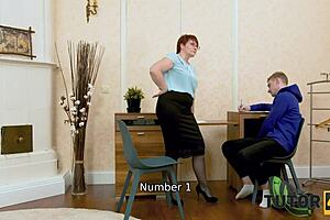 Passionate tutor seduces student