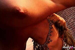 Slave Gets BDSM Femdom FFM Threesome