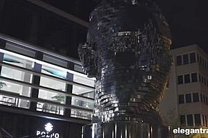 girlfriend and friend scissoring passionately in prague