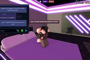 Blonde slut contrasts with massive BBC fuck