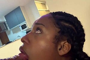 stepdaughter owed me a blowjob and paid up