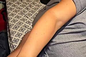 Milf wife bends over eagerly for intense creampie in her big pussy.