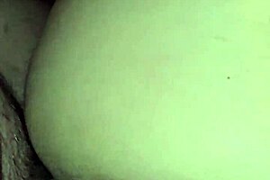 Milf wife bends over eagerly for intense creampie in her big pussy.