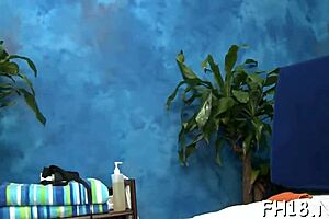 Very Hot Teen 18+ Masseuse Gets Bent Over For Hard Doggy Drilling By Therapist