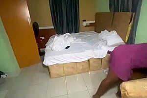 Stepbrother surprises stepsister with impressive morning asset