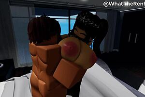 rough missionary sex with a cute girl, ending in creampie