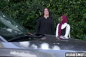 Ebony Muslim Teen 18+ Loses Virginity to American Guy in First Time