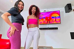 Venezuelan Amateur Swallows Cum After Assfucking and Pussy Licking in Gym Workout