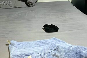 My bisex cuckold husband masturbates my lover with a friendly hand - karina and lucas