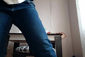 Hot secretary with big tits masturbates to orgasm in the office