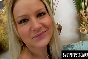 blondes love dick samatha devours hard cock before riding