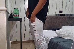 i sniff panties while riding and moaning in anal solo