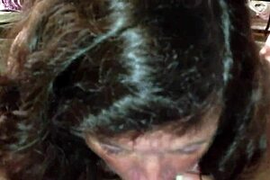 this amateur blowjob is so great, watch her suck that big cock