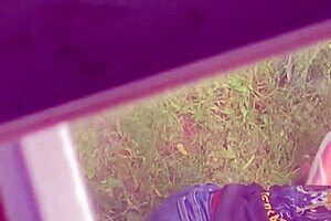 hot stepmom bending over hidden in candid view