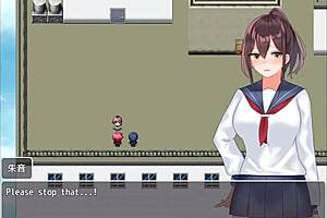 Class President Blackmailed by Boys on School Roof - Part 6