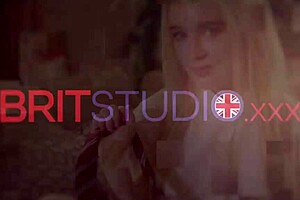 British Redhead 18 Year Old Deepthroats And Takes A Huge Load