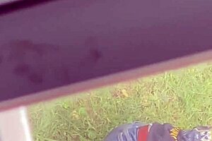 hot stepmom bending over hidden in candid view