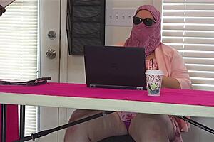 hey, that big booty milf secretary gets fingered and creampied by her black boss after the interview.