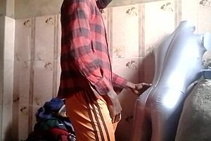 my big tits mannequin feels creampied