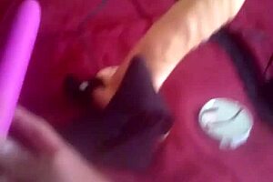 my cousin's vibrator fun in public outdoor