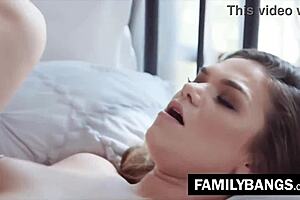 Stepbrother finds excuse to bang stepsister