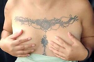 Latina Amateur Flashes Natural Tits and Panties in Highway Car