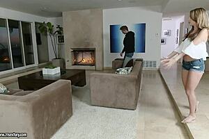 Kimmy Granger Awesome Foot Play With Sucking And Cum