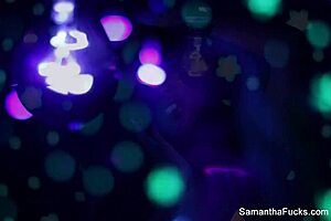 Samantha Saint Fucks Blonde With Big Tits.