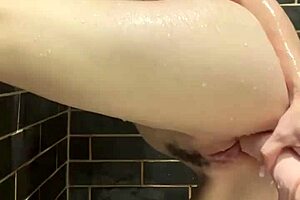 dirty talking through dildo masturbation session