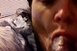 Fat Mature BBW Sucks Young Cock