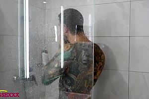 i catch my blonde step cousin naked in the shower