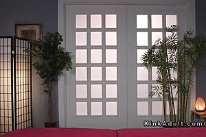 Masseuse Takes Anal Strap-On Fucking with Gaping Ass