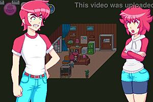 Step sis dropped towel, oh man, what a sight!