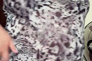 Pregnant Maid Reveals Big Boobs and Hairy Pussy