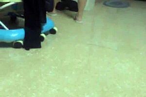 Husband Undresses Wife's Pants