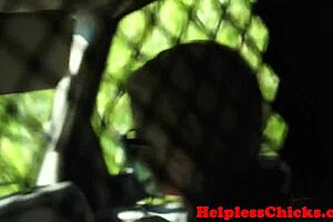 Stranded teen in stranger's van