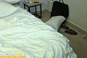 I drilled holes in the boobs of my stepmom and she moaned with pleasure
