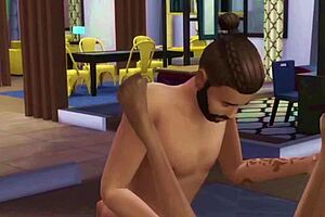 I Just Met Him At The Party And Bent Over For His Tongue On My Hairless Pussy!