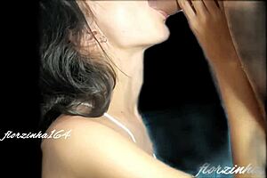 Amateur Babe Licks And Blows For Creampie Facial