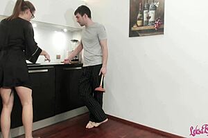 Plumber Hard Rough Fuck Sexy Housewife And Cum In Mouth