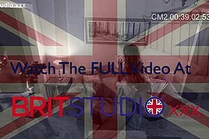 BRITISH TEEN fucks and SWALLOWS cum