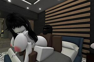 I hired a big black cock for intense fucking in doggystyle and cowgirl.