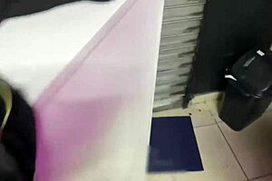 Wife fucks tattoo artist before cuckold husband, humiliating group scene