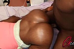 Girlfriend Screams During Monster Cock Orgasm