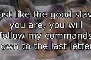 Mistress lisa makes slave repeat and obey